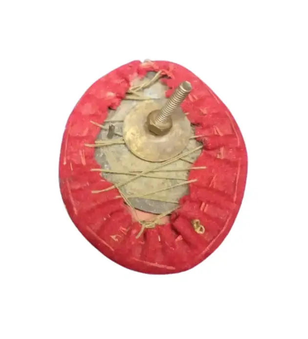 GALLETA DE GORRA DE PLATO DEL REGIMIENTO DE LA GUARDIA DE FRANCO reverso