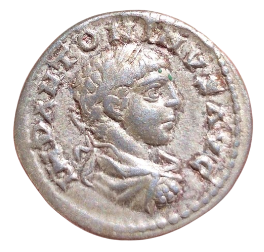 DENARIO HELIOGÁBALO 219 D.C