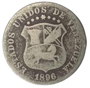 12  1/2 CTMS BOLIVAR 1896