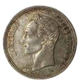 50 CÉNTIMOS DE  BOLIVAR 1960