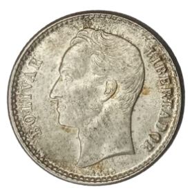 50 CÉNTIMOS DE  BOLIVAR 1954