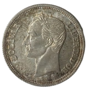 50 CÉNTIMOS DE  BOLIVAR 1960