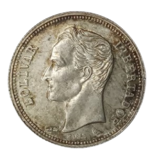 50 CÉNTIMOS DE  BOLIVAR 1960