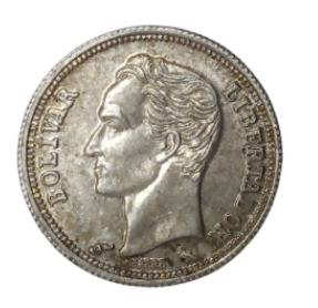 50 CÉNTIMOS DE  BOLIVAR 1960