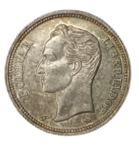 50 CÉNTIMOS DE  BOLIVAR 1960