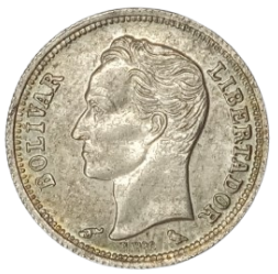 50 CÉNTIMOS DE  BOLIVAR 1960