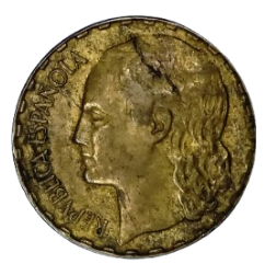 1 PESETA II REPÚBLICA 1937 LÁTON