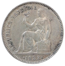 1 PESETA II REPÚBLICA ESPAÑOLA