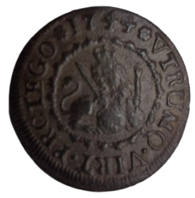 2 MARAVEDIES DE FELIPE V 1744