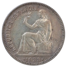 1 PESETA II REPÚBLICA ESPAÑOLA