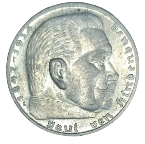 2 MARCOS (REICHSMARK) ALEMANIA TERCER REICH 1938