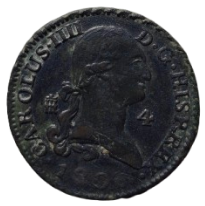 4 MARAVEDIES CARLOS IV 1806