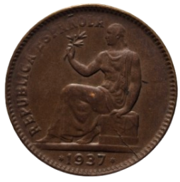 50 Céntimos de peseta 1937 II República Española