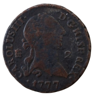 2 MARAVEDIES CARLOS III 1777