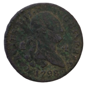 4 MARAVEDIES CARLOS IV 1798