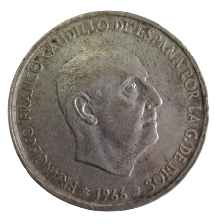 100  PESETAS FRANCO 1966 *67
