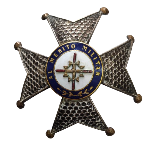 CRUZ DE PRIMERA CLASE DE LA ORDEN DE SAN FERNANDO AL MÉRITO MILITAR