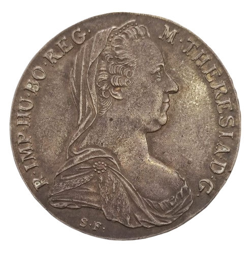 THALER DE MARIA TERESA DE AUSTRIA 1780 (REPRODUCCIÓN)