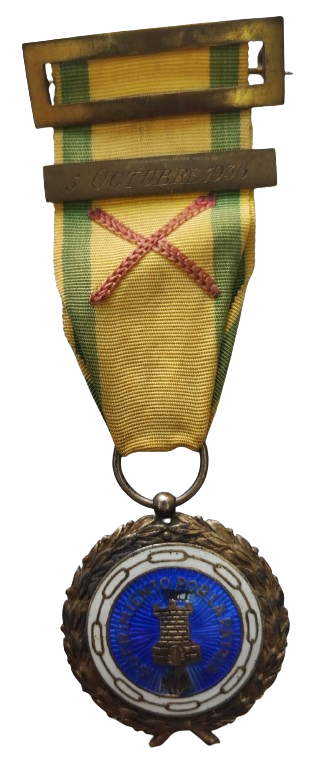 MEDALLA DE SUFRIENTO POR LA PATRIA