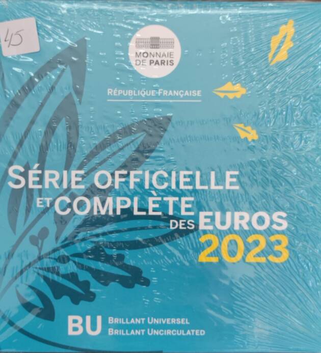 CARTERA 8 VALORES SERIE OFICIAL COMPLETA FRANCIA 2023