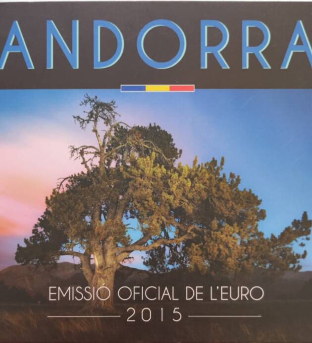 CARTERA 8 VALORES EMISIÓN OFICIAL EUROS ANDORRA 2015