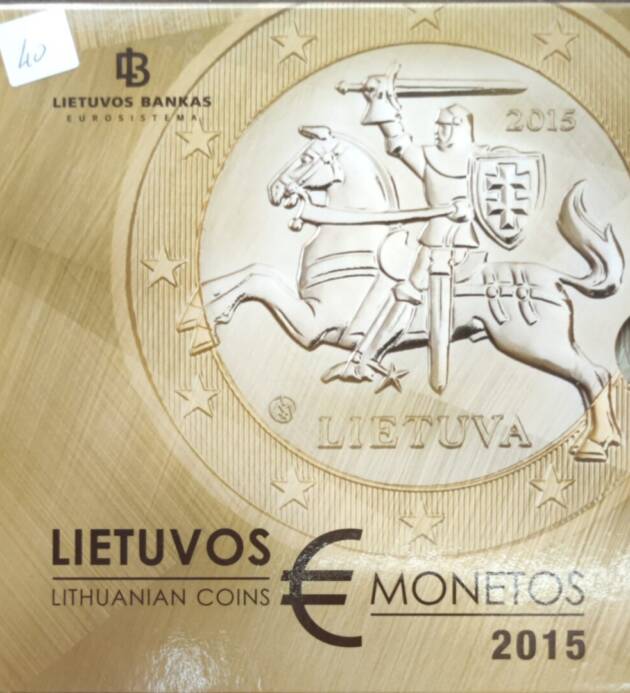 CARTERA DE 8 VALORES DE LITUANIA 2015