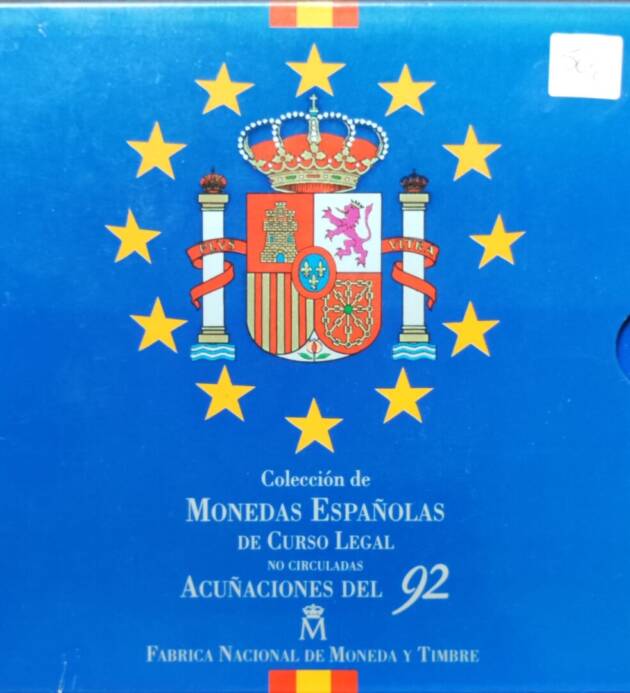 CARTERA EMISIÓN OFICIAL ESPAÑA 1992