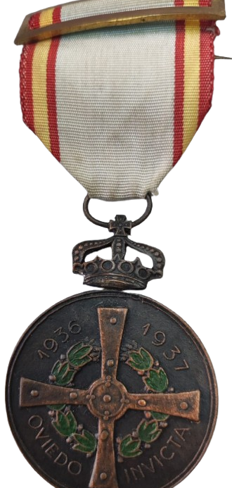 MEDALLA A LOS DEFENSORES DE OVIEDO 1936-1937