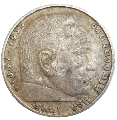 5  MARCOS TERCER REICH 1936