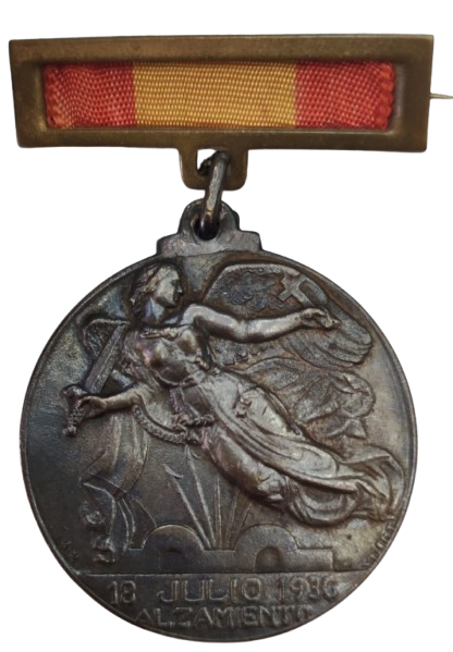 MEDALLA CONMEMORATIVA VICTORIA BANDO NACIONAL 1939