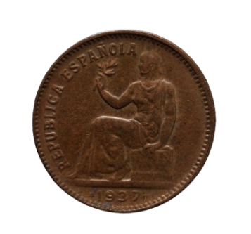 50 CÉNTIMOS II REPÚBLICA 1937