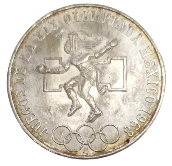 25 PESOS DE MEXICO 1968