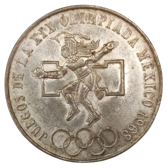 25 PESOS MEXICO 1968