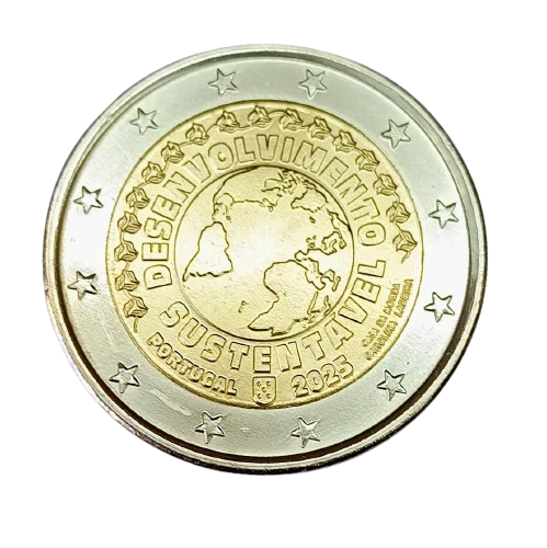 MONEDA CONMEMORATIVA 2 EURO PORTUGAL 2025