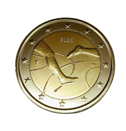 MONEDA  2 EURO FINLANDIA 2025