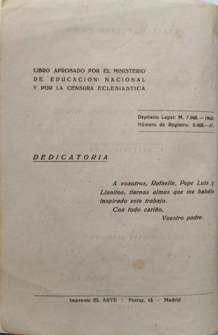 LIBRO NOCIONES 1962 - Imagen 5