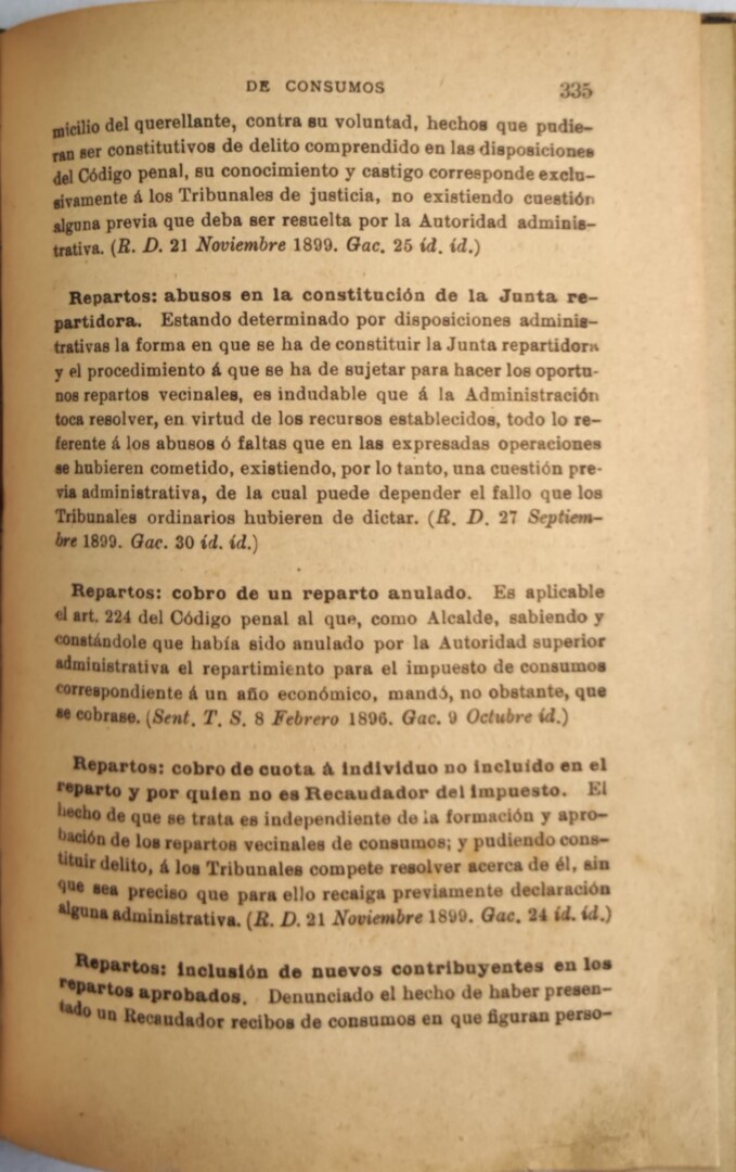 IMPUESTOS DE CONSUMOS 1902 - Imagen 5