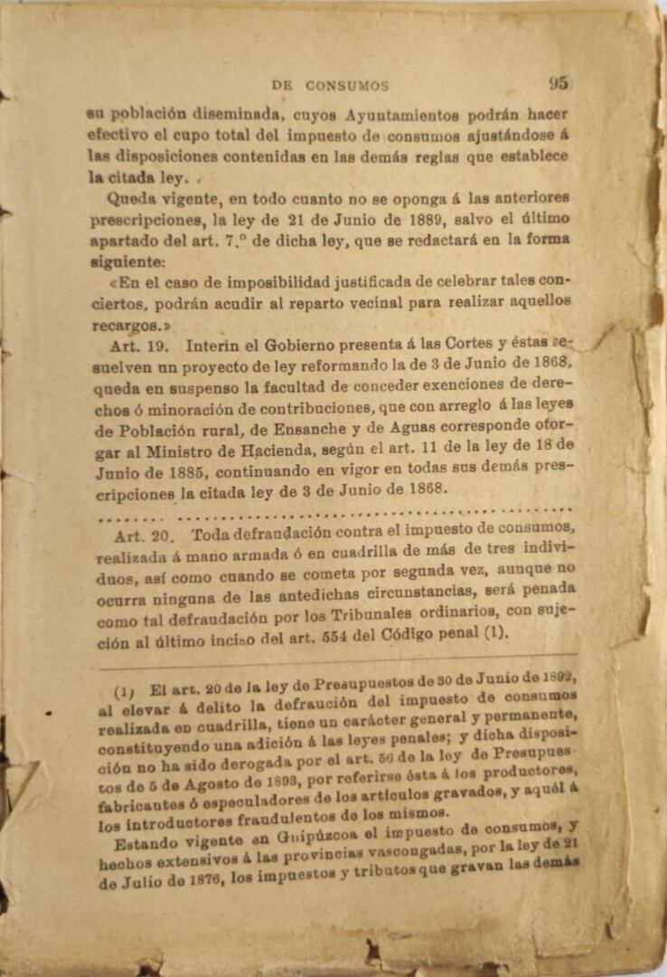 IMPUESTOS DE CONSUMOS 1902 - Imagen 6