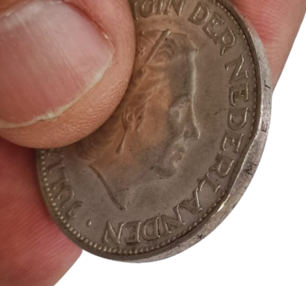 2 1/2 GOULDEN HOLANDA 1962 - Imagen 3