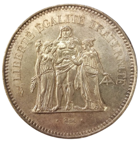 50 FRANCOS FRANCIA 1974