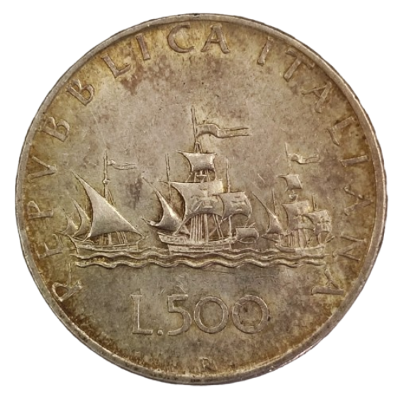 500 LIRAS ITALIA 1959