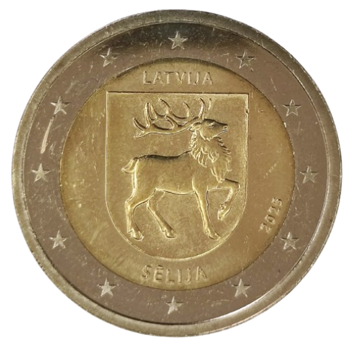MONEDA DE 2€ CONMEMORATIVA LETONIA 2025