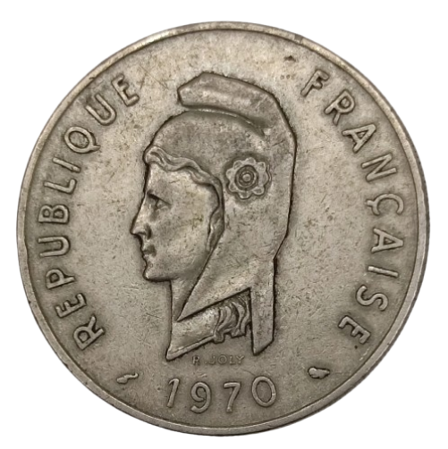 100 FRANCOS FRANCIA 1970