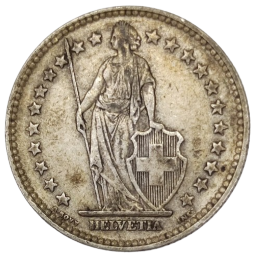 DOS FRANCOS SUIZA 1939