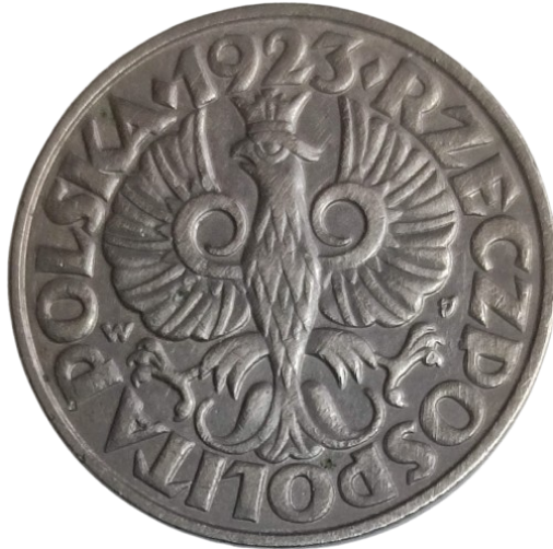 50 GROSZY POLONIA 1923