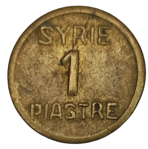 1 PIASTRA SIRIA 1941
