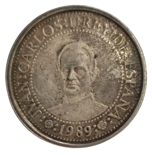 500 PESETAS V CENTENARIO DESCUBRIENTO AMERICA PLATA ESPAÑA 1989