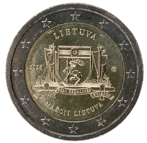 2 EUROS LITUANIA 2025 CONMEMORATIVA