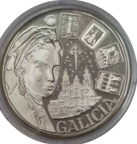MEDALLA COMUNIDAD AUTÓNOMA DE GALICIA PLATA FINA