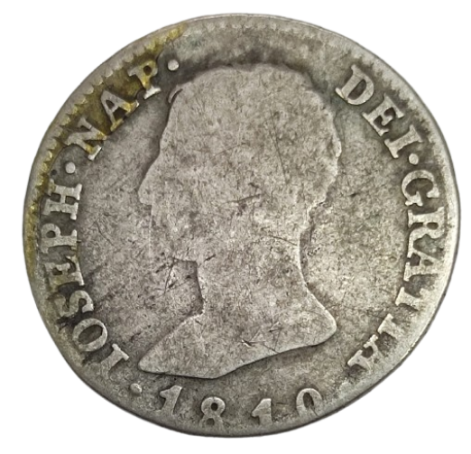 4 REALES JOSE NAPOLEÓN  1810 MADRID PLATA